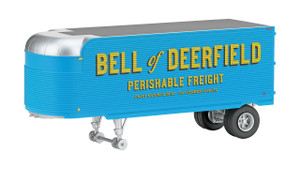 Class One Model Works ~ HO Scale ~ Fruehauf 26' Trailer ~ Bell of Deerfield ~ TR00110