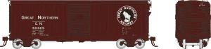 Rapido ~ HO Scale ~ 40' Wood-sided Boxcar ~ Great Northern #47074 ~ 1105003A