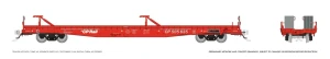Rapido ~ HO Scale ~ Marine Industries Piggyback Flatcar ~ Canadian Pacific #505646 ~ 1130003A