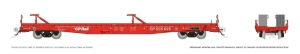 Rapido ~ HO Scale ~ Marine Industries Piggyback Flatcar ~ Canadian Pacific #505707 ~ 1130003A