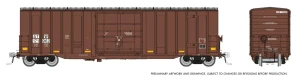 Rapido ~ HO Scale ~ Trenton Works 5277 Boxcar ~ 3-Pack ~ Atlantic & Western ~ 1131007