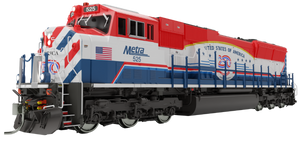 Rapido ~ HO Scale ~ SD70MACe ~ Metra #525 ~ DCC Sound ~ 1048545