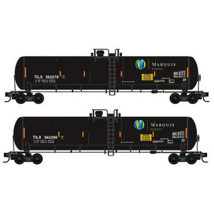 Micro Trains ~ N Scale ~ 56' General Service Tank Car ~ 2-Pack ~ Marquis Energy TILX #362278, #362299 ~ 983102303