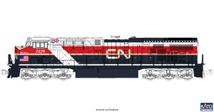 Kato ~ N Scale ~ ES44AC ~ Canadian National #2026 (Air Force One) ~ DC ~ 176-2026