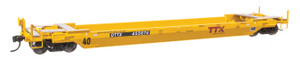 Walthers Proto ~ HO Scale ~ Gunderson Rebuilt All-Purpose 40' Well Car ~ DTTX #455674 (Forward Thinking) ~ 920-109145
