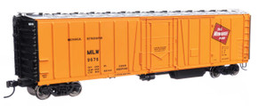 WalthersMainline ~ HO Scale ~ 50' AAR Mechanical Refrigerator Car ~ Milwaukee Road #9676 ~ 910-3787