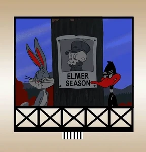 Miller Engineering ~ HO or N Scale ~ Elmer Fudd ~ Animated Billboard ~ 44-6502
