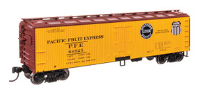 WalthersMainline ~ HO Scale ~ 40' Wood Reefer with Steel ends ~ Pacific Fruit Express #66525 ~ 910-41321
