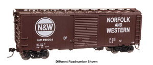 Walthers Mainline ~ HO Scale ~ 40' ACF Welded Boxcar ~ Norfolk & Western #390007 ~ 910-45217