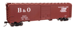 Walthers Mainline ~ HO Scale ~ 50' AAR Single Door Boxcar ~ Baltimore & Ohio #283108 ~ 910-46507