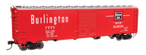 Walthers Mainline ~ HO Scale ~ 50' AAR Single Door Boxcar ~ Chicago, Burlington & Quincy #20159 ~ 910-46510