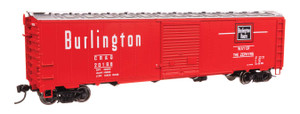 Walthers Mainline ~ HO Scale ~ 50' AAR Single Door Boxcar ~ Chicago, Burlington & Quincy #20168 ~ 910-46512