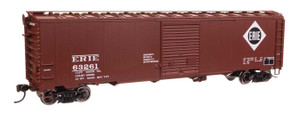Walthers Mainline ~ HO Scale ~ 50' AAR Single Door Boxcar ~ Erie #63261 ~ 910-46516