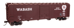 Walthers Mainline ~ HO Scale ~ 50' AAR Single Door Boxcar ~ Wabash #21513 ~ 910-46531