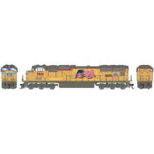 Athearn Genesis ~ HO Scale ~ SD70M ~ Union Pacific #3801 ~ Primed For Grime ~ DC ~ 3266