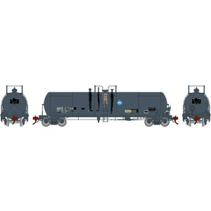 Athearn Genesis ~ HO Scale ~ GATC 20,000 Gallon Tank Car ~ GATX #27338 ~ Primed for Grime ~ 3328