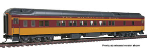 Walthers Proto ~ HO Scale ~ 82' Pullman Heavyweight 12-1 Sleeper ~ Milwaukee Road (Watertown) ~ 920-17209