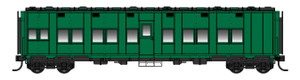 Walthers Proto ~ HO Scale ~ Lighted ~ Pullman-Standard Troop Sleeper Car ~ Painted Unlettered ~ 920-17800