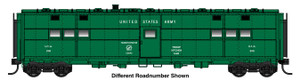 Walthers Proto ~ HO Scale ~ ACF-Built Troop Kitchen Car ~ US Army Kitchen #200 ~ 920-27902