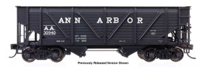 Walthers Proto ~ HO Scale ~ 34' Steel-Sheathed War Emergency Hopper ~ Ann Arbor #30940 ~ 920-105905