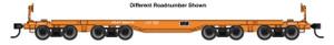 WalthersMainline ~ 66' Heavy-Duty 4-Truck Flatcar ~ CSX #600473 ~ 910-51017