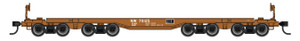 WalthersMainline ~ 66' Heavy-Duty 4-Truck Flatcar ~ Norfolk & Western #70125 ~ 910-51018