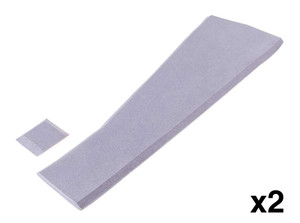 Walthers ~ HO Scale ~Roadbed Sheet #4 LH turnout ~ 2 Pieces ~ 948-9030
