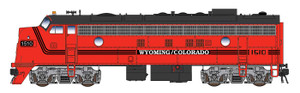 Intermountain ~ HO Scale ~ FP7 ~ Wyoming & Colorado #1510 ~ DCC Silent ~ 499102-01