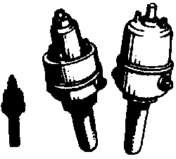 Cal Scale ~ HO Scale ~ Steam Locomotive Pop Valves ~ Large Style ~ 6 Pieces ~ 247