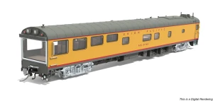 Broadway Limited ~ N Scale ~ Union Pacific ~ Track Inspection Car ~ "Fox River" ~ 10500