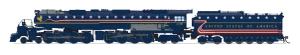 Broadway Limited ~ N Scale ~ Big Boy 4-8-8-4 ~ American Freedom Train #1776 ~ 250 Fantasy Appearance ~ DCC Sound & Smoke ~ 10684