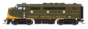 Broadway Limited ~ HO Scale ~ EMD F3A ~ Spokane, Portland & Seattle #801 ~ DCC Sound ~ 10546