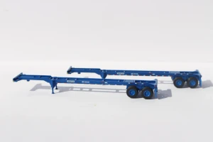Jacksonville Terminal JTC ~ N Scale ~ 40' Chassis for 40' containers ~ 2-Pack ~ American President Lines ~ 142018