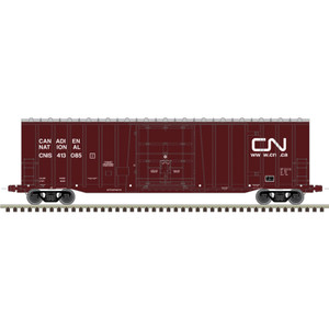 Atlas ~ N Scale ~ NSC 50' 5277 Plug Door Box Car ~ Canadian National [CNIS Transitional] #413076 ~ 50007917