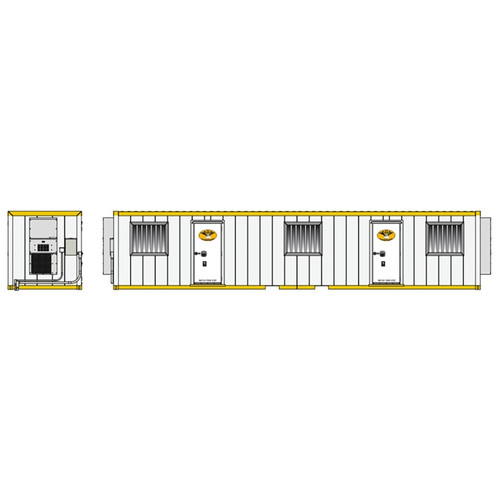 Atlas ~ HO Scale ~ Mobile Office Container ~ Eagle Leasing ~ 70000306