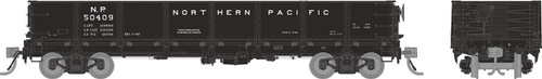 Rapido ~ HO Scale ~ 40' Drop Bottom Gondola ~ 6-Pack ~ 1966 Scheme ~ Northern Pacific ~ 163007
