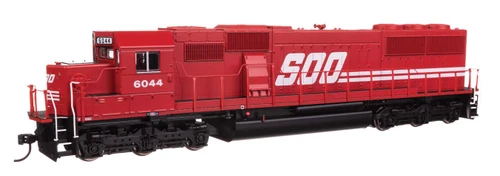 Walthers Mainline ~ HO Scale ~ EMD SD60 Spartan Cab ~ Soo Line #6044 ~ Standard DC ~ 910-9772