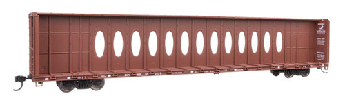WalthersMainline ~ HO Scale ~ 72' Centerbeam Flatcar with Opera Windows ~ BNSF #559176 ~ 910-50736