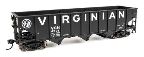 Walthers Mainline ~ HO Scale ~ 70-Ton AAR 3-Bay Open Hopper ~ Virginian #4598 ~ 910-56729