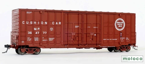 Moloco ~ HO Scale ~ ACF 50' Hi-cube Ext. Post 1971 Waffle Boxcar ~ Missouri Pacific MP #364777 ~ 60015