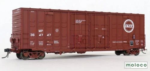 Moloco ~ HO Scale ~ ACF 50' Hi-cube Ext. Post Waffle Boxcar ~ Chicago & Eastern Illinois #364751 ~ 60014