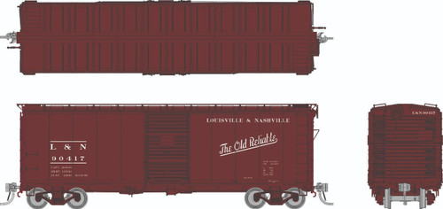 Rapido ~ HO Scale ~ AAR 40' Boxcar ~ Louisville & Nashville #90296 ~ 1011010A