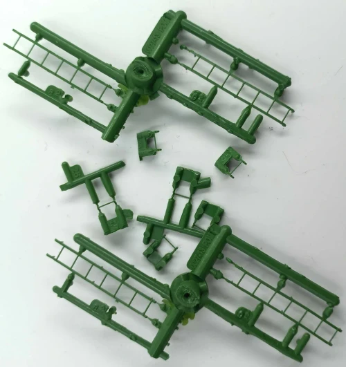 Moloco ~ HO Scale ~ St. Cloud Style Ladder-Grabs Kit ~ Cascade Green ~ Single Set ~ LD-0702