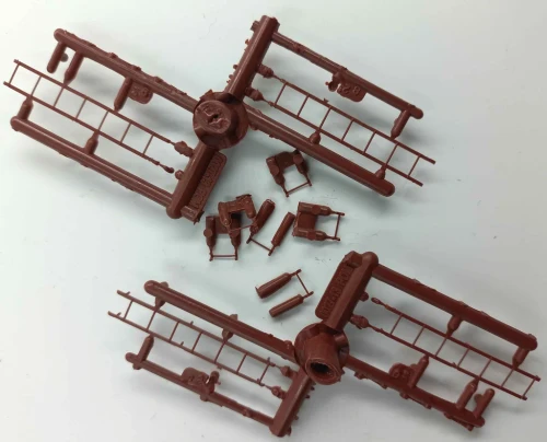 Moloco ~ HO Scale ~ St. Cloud Style Ladder-Grabs Kit ~ SP&S Metallic Brown ~ Single Set ~ LD-0702