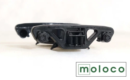 Moloco ~ HO Scale ~ 70 Ton Barber S-2-C RB Trucks Sideframes, Brake Units & Screws / Washers ~ 3 Pairs ~ TRK5