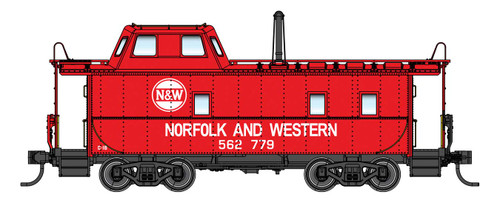 WalthersProto ~ HO Scale ~ Wabash Streamlined Caboose ~ Norfolk & Western #562779 ~ 920-103620