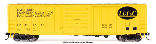 Walthers Mainline ~ HO Scale ~ ACF 50' Exterior-Post Boxcar ~ Lake Erie Franklin & Clarion Railroad #1041 ~ 910-3819