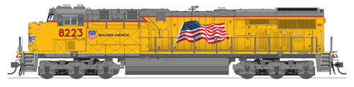 Broadway Limited ~ HO Scale ~ GE ES44AC ~ Union Pacific #8200 (Building America Scheme) ~ DC Version ~ 10829