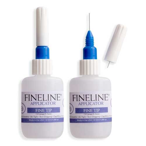 Fineline Applicator ~ 2-Pack ~ 20 Gauge Applicators ~ 1.25oz Bottles ~ 2022