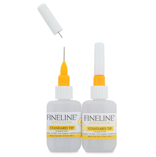 Fineline Applicator ~ 24-Pack ~ 18 Gauge Applicators ~ 1.25oz Bottles ~ 2223B